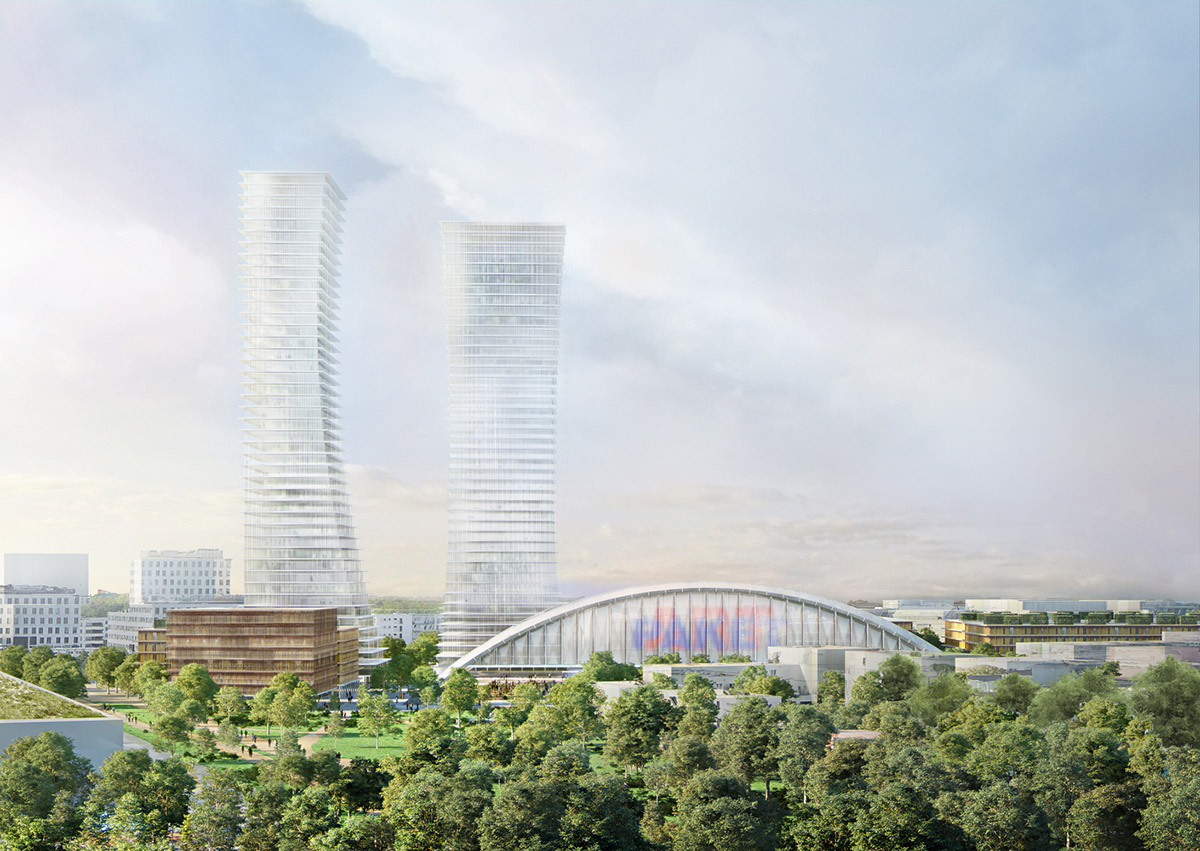 Herzog & de Meuron releases masterplan for Munich's Paketposthalle area