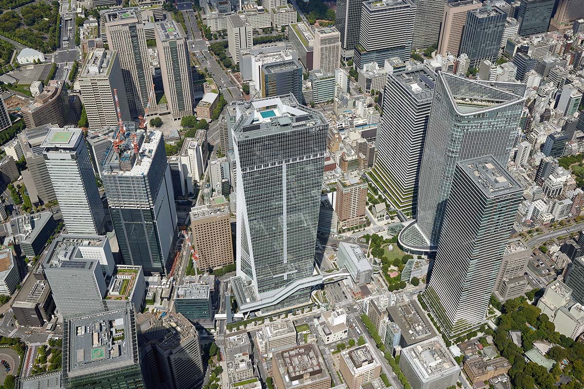 OMA completes its first project in Tokyo, Toranomon Hills Station Tower 