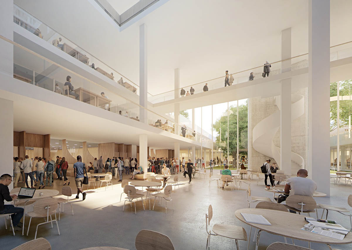 Herzog & de Meuron releases design for educational building with ascending public space in Zurich