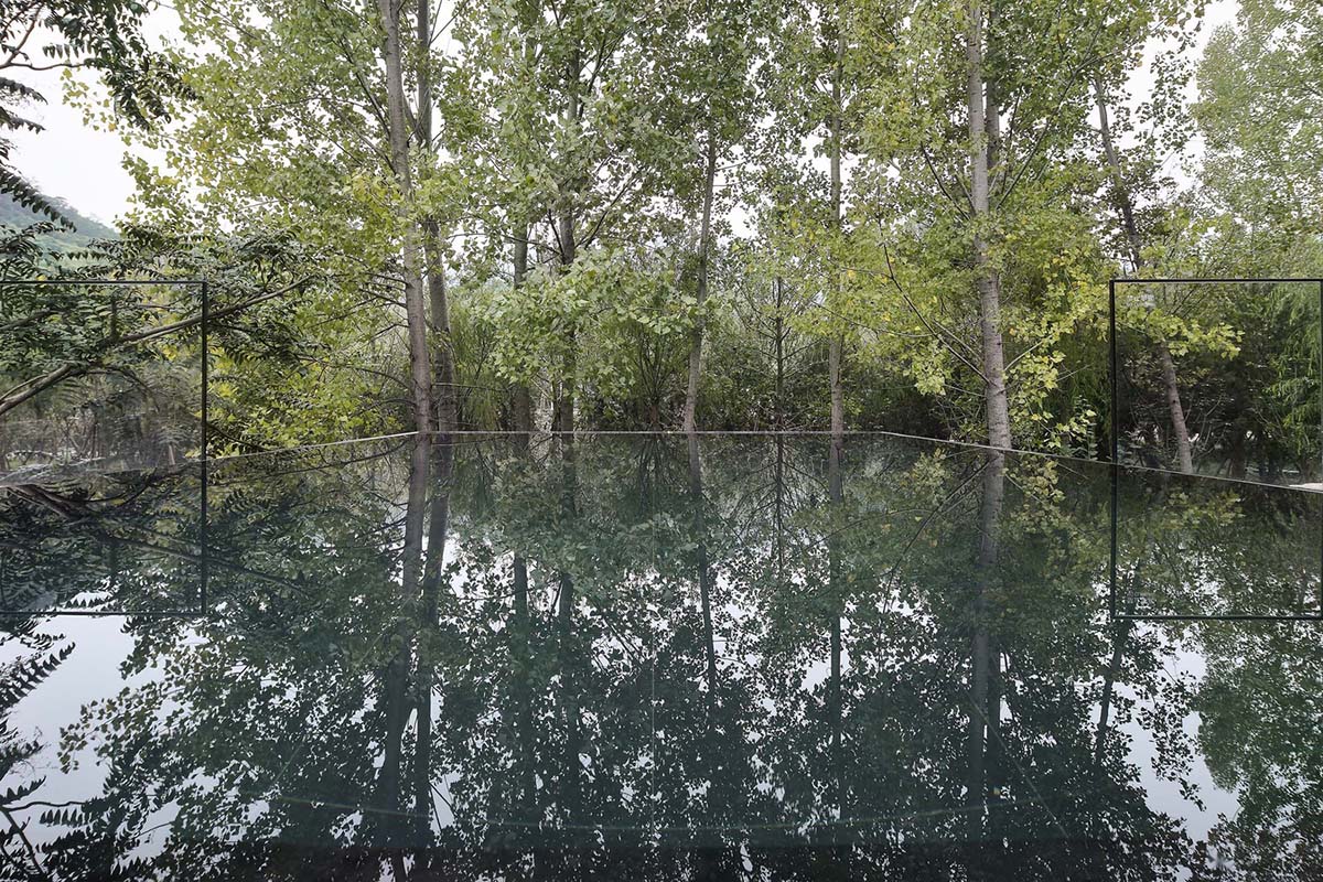 gad · line+ studio renovates old rubble houses and surrounding with light steel structures in China