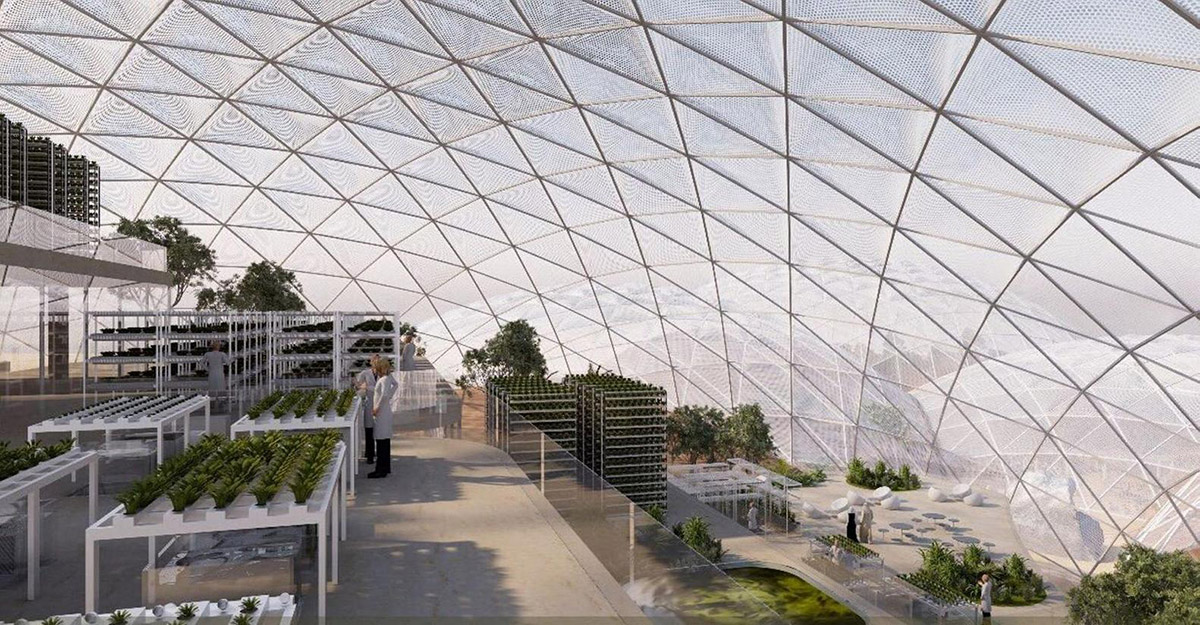 BIG unveils plans to build world&rsquo;s largest Mars simulation city in UAE