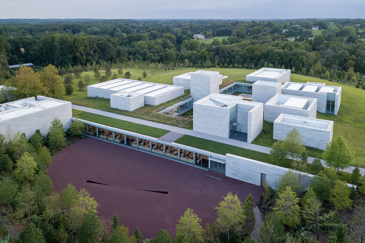 Thomas Phifer and Partners' Glenstone Museum takes part of poetic landscape in Maryland