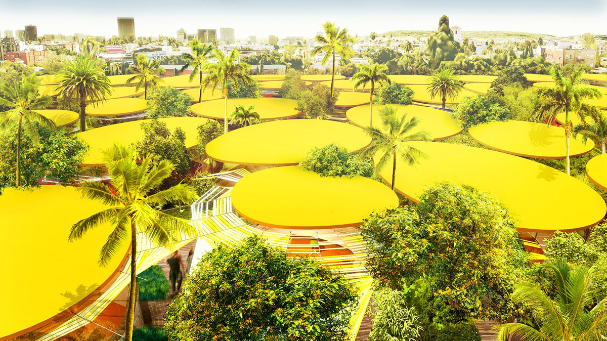 Second Home to open its first US campus with yellow oval-shaped studios in East Hollywood