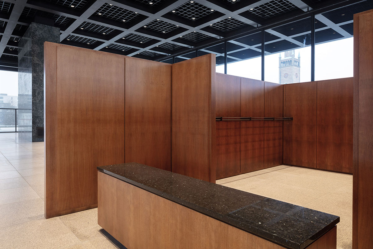 New photographs revealed for David Chipperfield-restored Mies van der Rohe's Neue Nationalgalerie