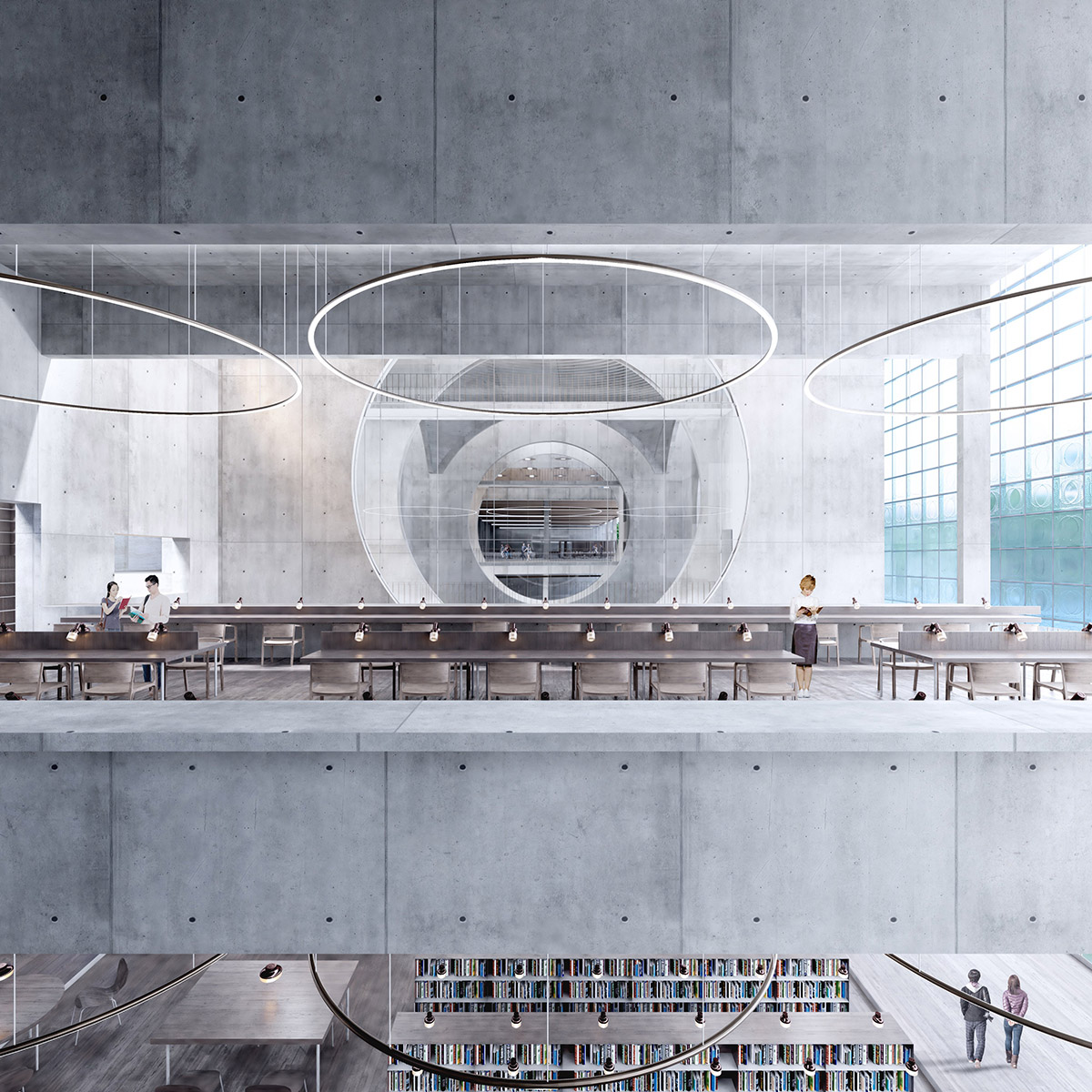 STLarchitects unveils its competition entry for Gwangjiu Korea Library in South Korea