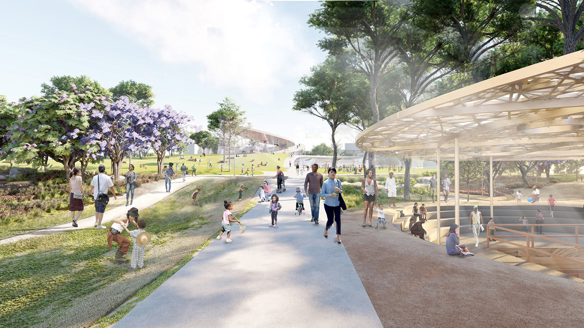 Dorte Mandrup, DS+R and WEISS/MANFREDI release masterplans to reimagine La Brea Tar Pits