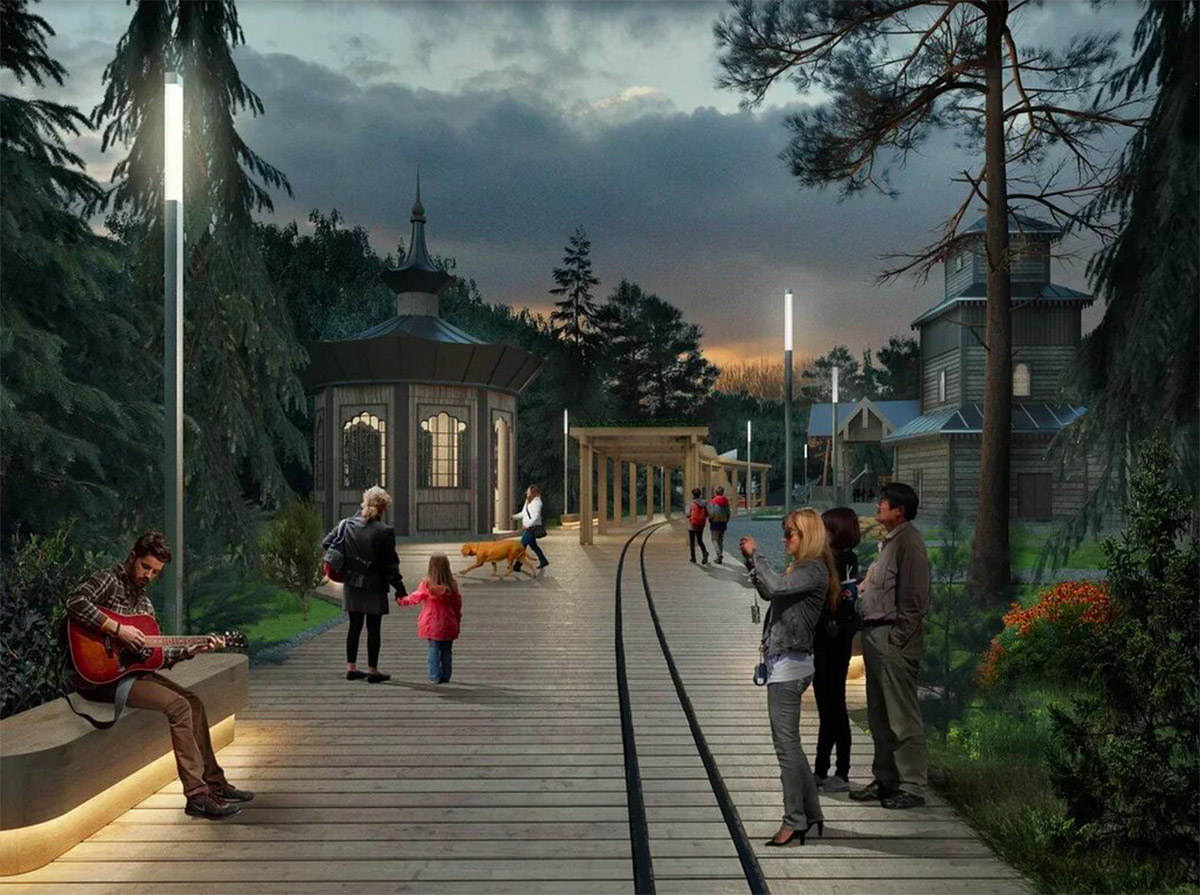MAPArchitects wins competition fro the concept of Gorky Central Park in Russia