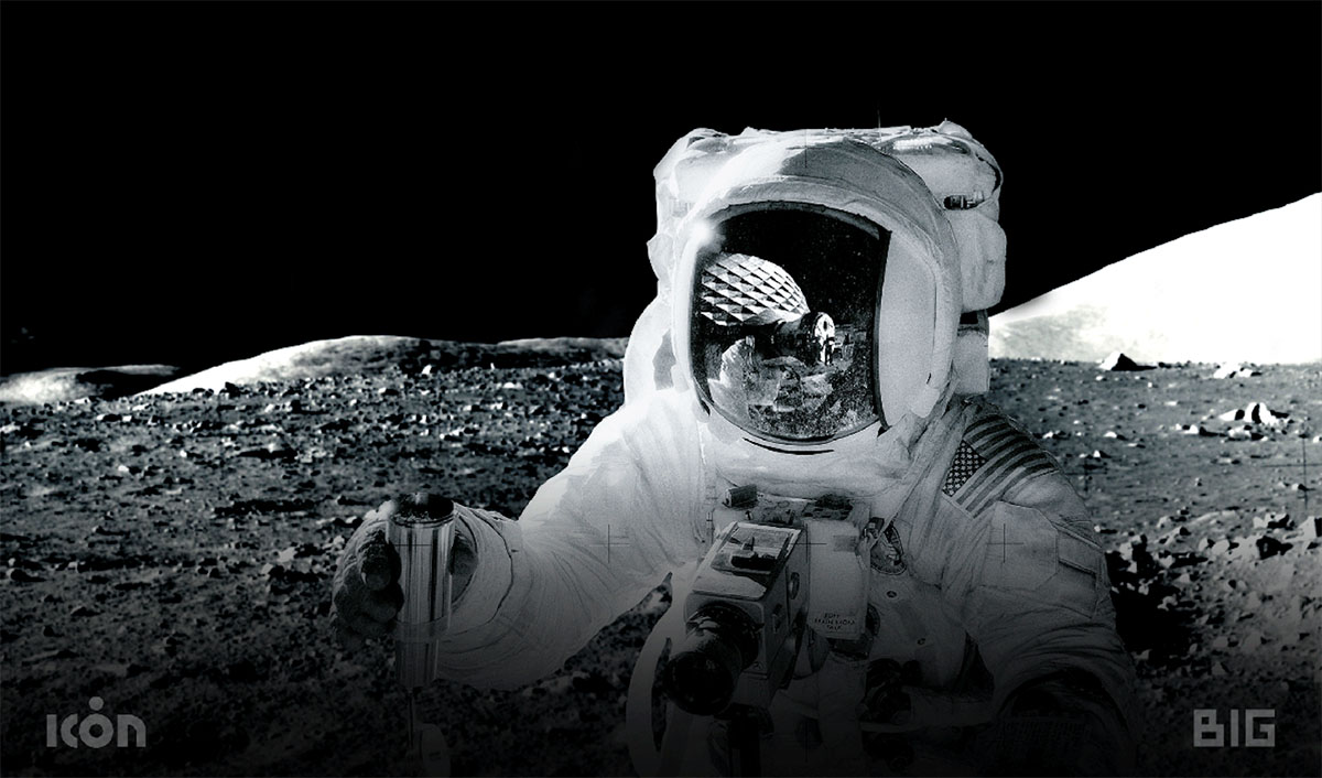 BIG and ICON reveal Project Olympus to develop 3D-printed homes on the moon funded by NASA