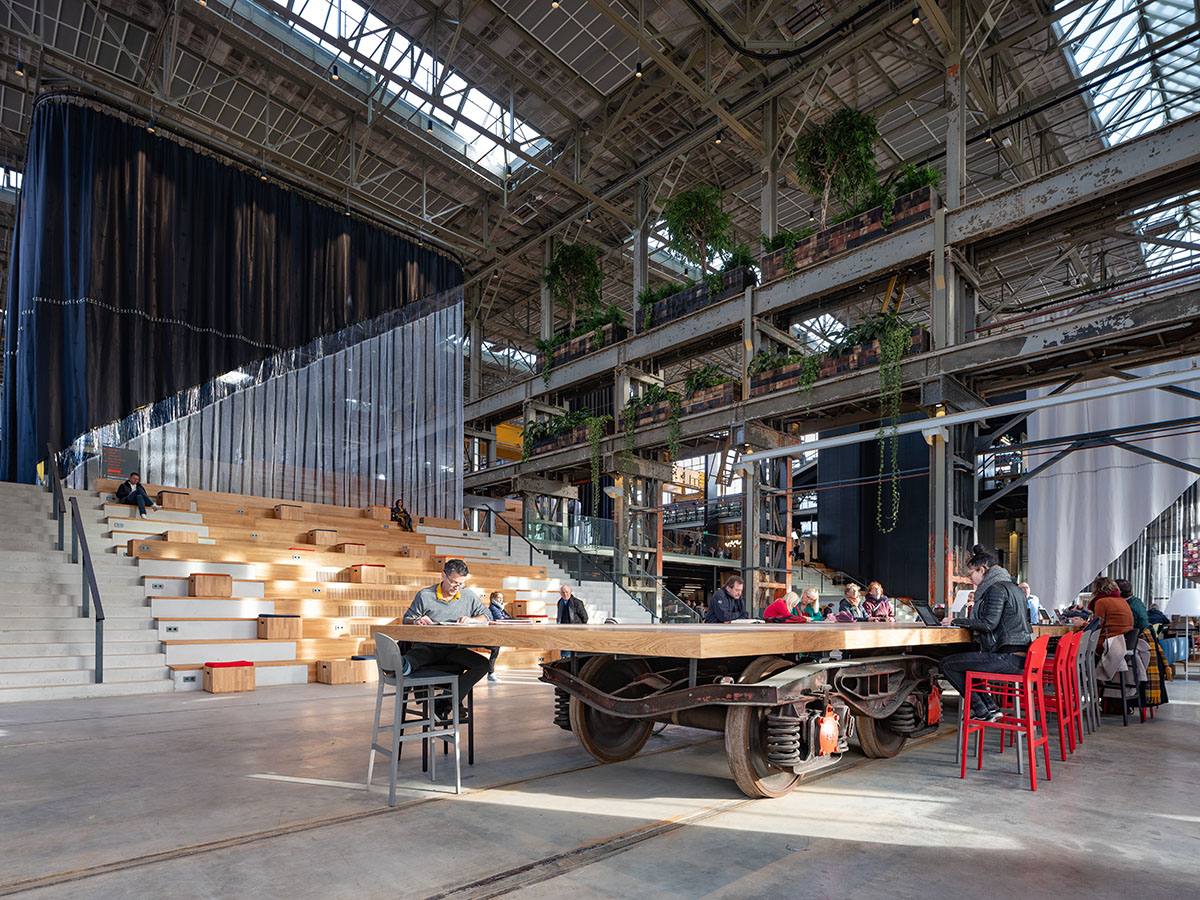 Mecanoo completes interior design of a world-class library for Tilburg designed by CIVIC Architects