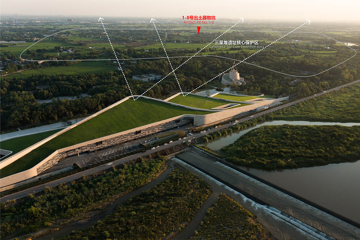 Mound-shaped museum by CSWADI rises from the earth like