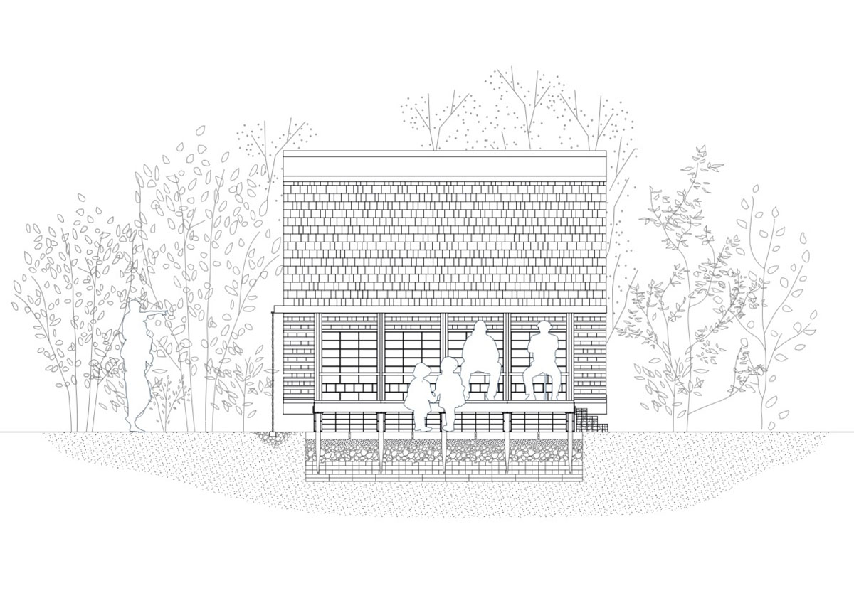 Hasselt University students built Building Beyond Pastorie Pavilion from reclaimed materials