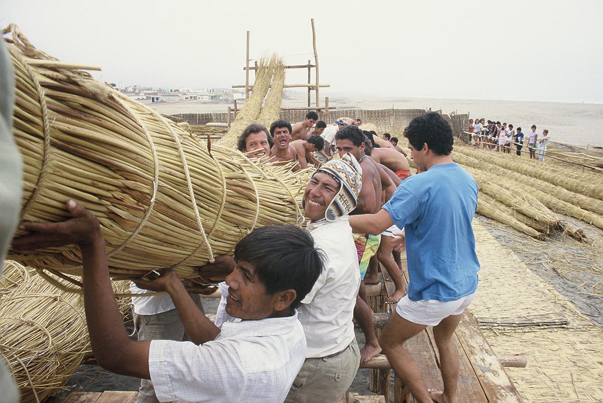 Peru Pavilion will unfold the ancestral techniques of the Uros and Aimara communities 
