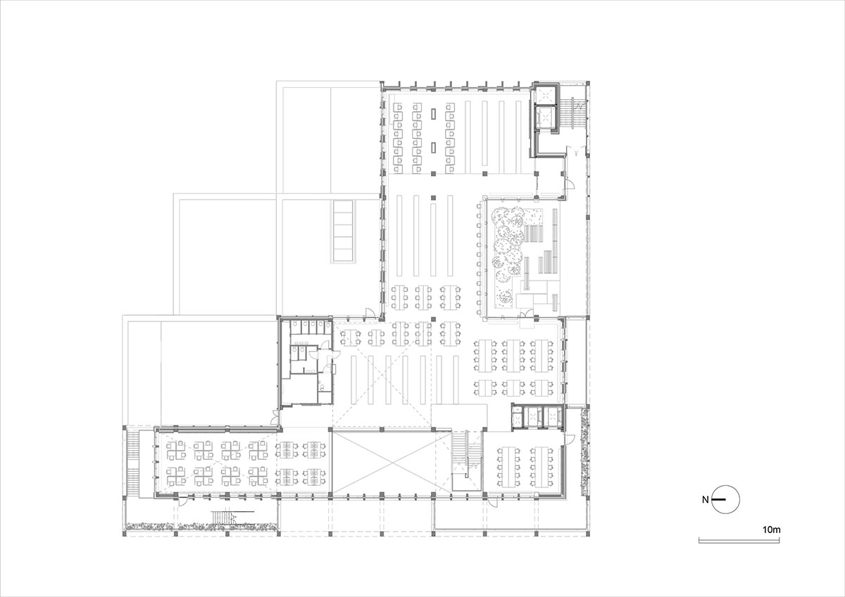 Grafton Architects' colonnaded Town House acts as 