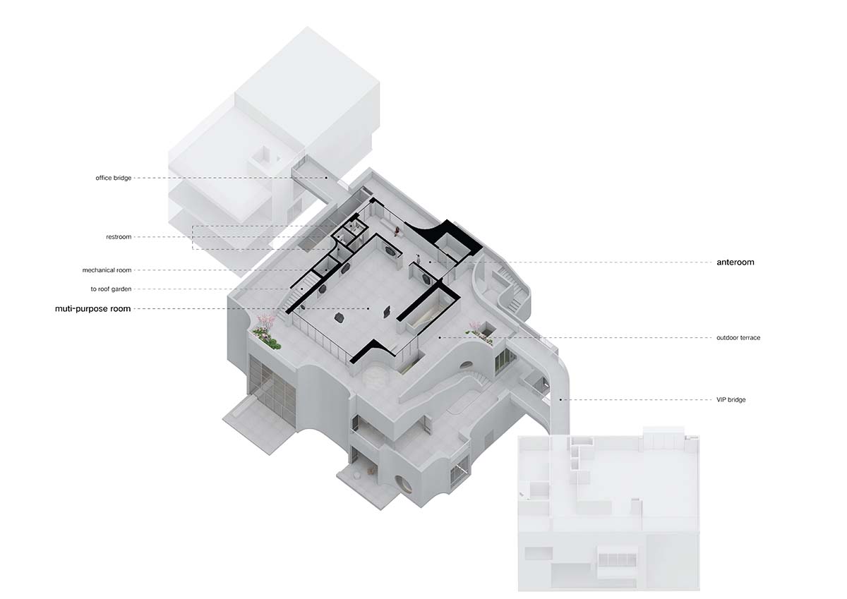 Wutopia Lab built an art gallery enveloped by Ferrari membranes to resemble