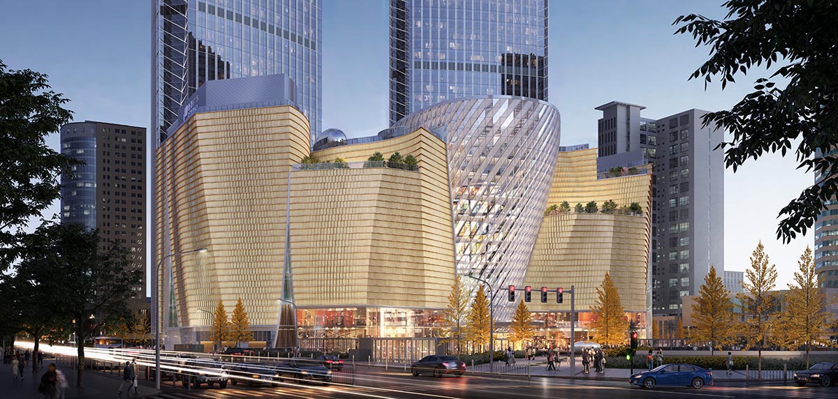 LMCA Design unveils Deji Plaza Xuzhou inspired by complex root system of Banyan tree 