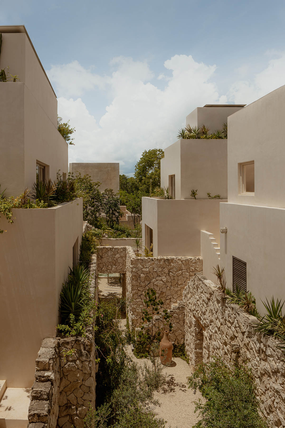 RA! built Hacienda Wabi Residences that mimic ancient ruins to create echoes of time in Tulum 