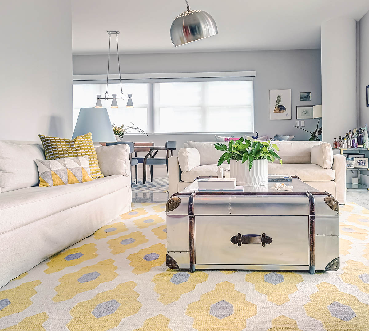 Juliana Daidone brings Miami's vibrant scene to apartment interior on South Beach 