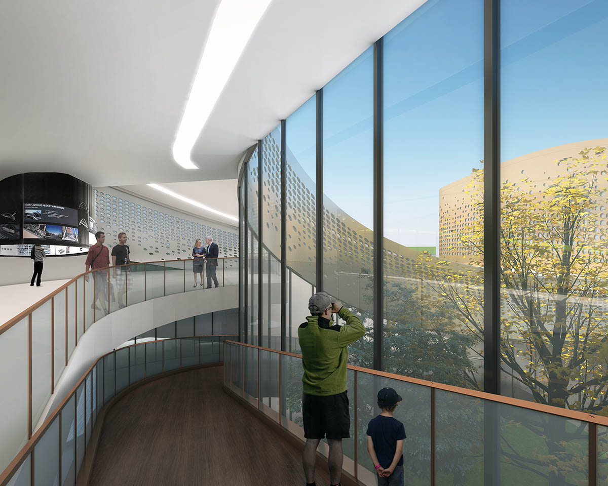 Group GSA unveils plans for curled Four Season Town reception Center in Beijing