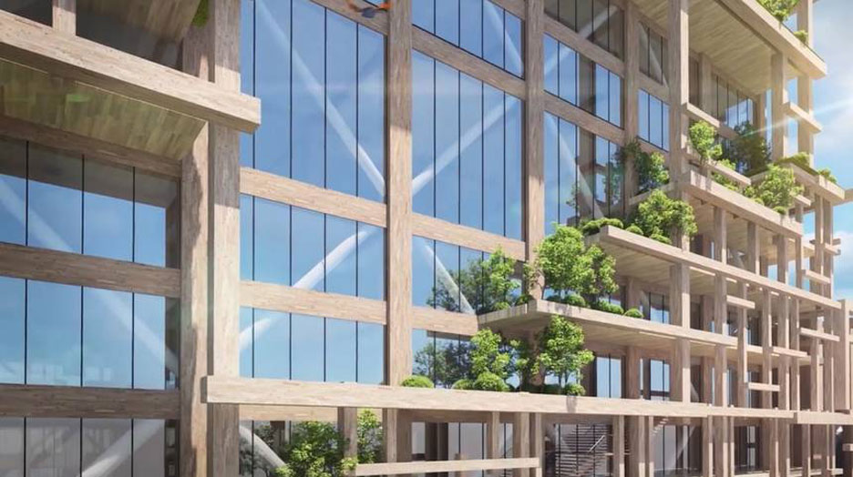 Plans released for world's tallest timber tower in Tokyo