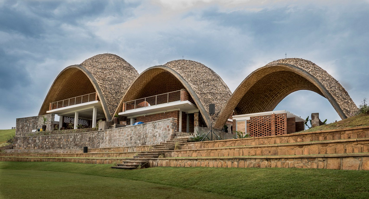 Light Earth Designs' parabolic Cricket Stadium addresses to cherished hilly topography of Rwanda