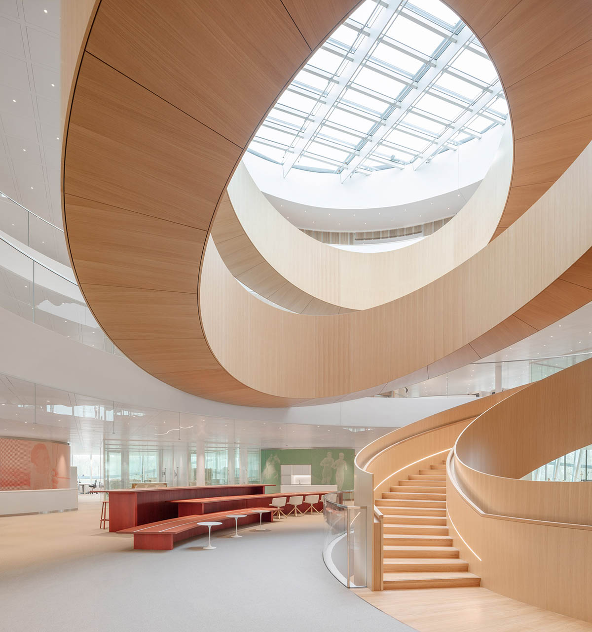 3XN completes sinuous Olympic House in Lausanne, Switzerland