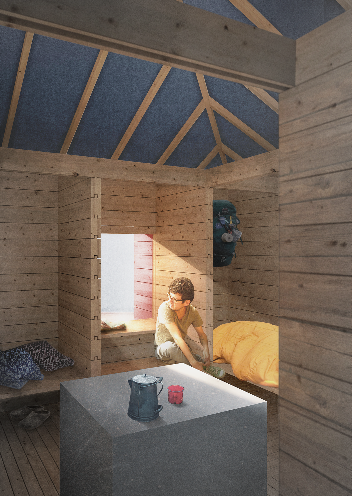 Winners announced for Amber Road Trekking Cabin competition