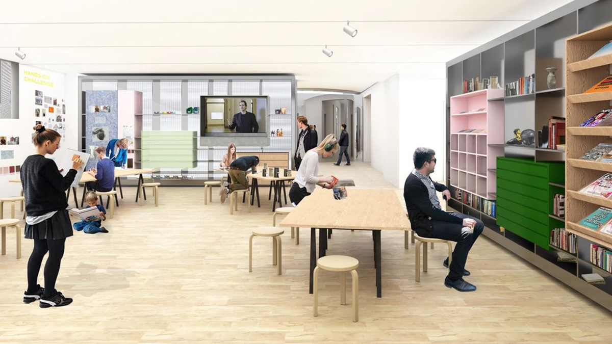 OMA unveils images for new design galleries of Denver Art Museum