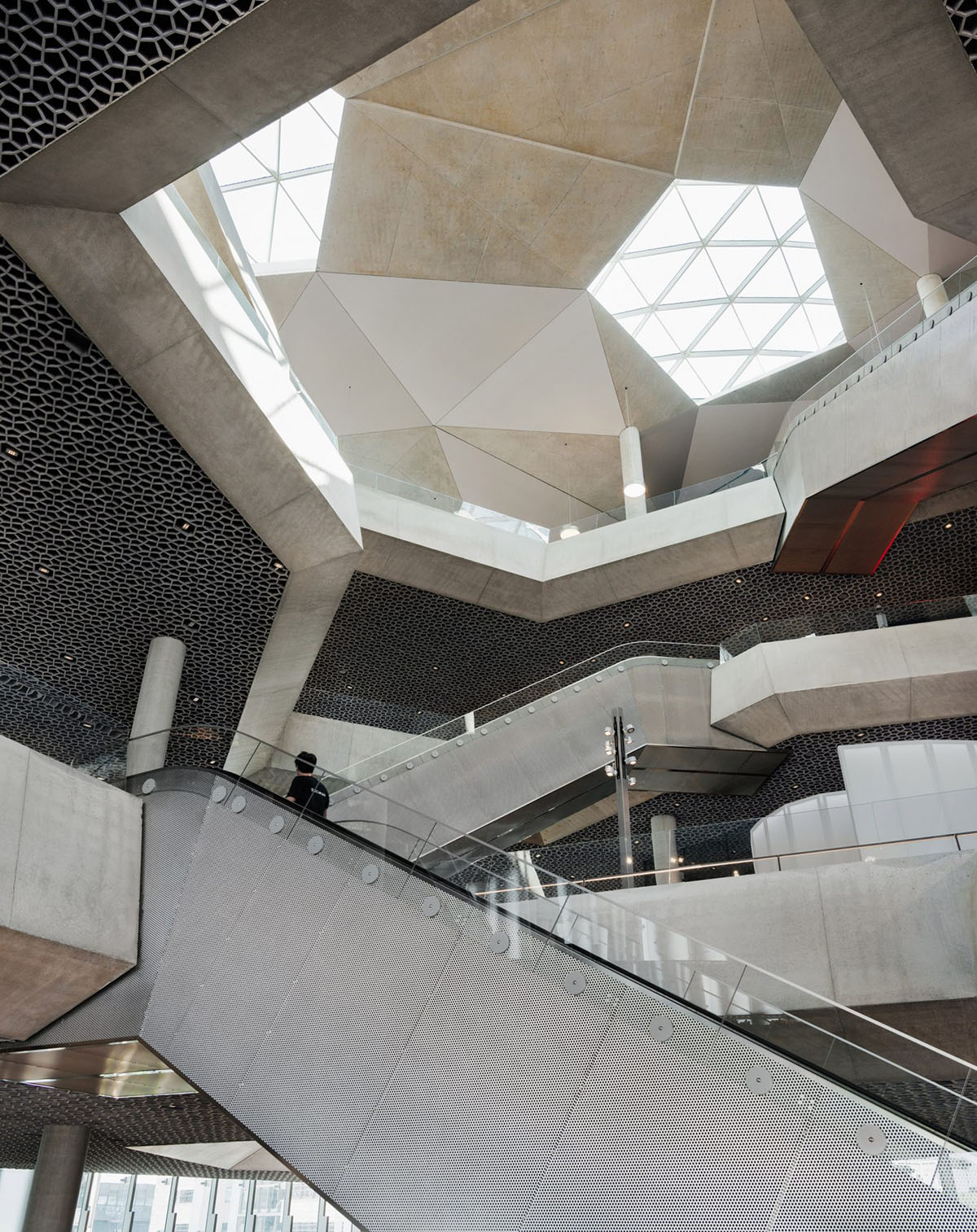 Atelier Oslo and Lundhagem complete Deichman Library with protruding volume in Oslo