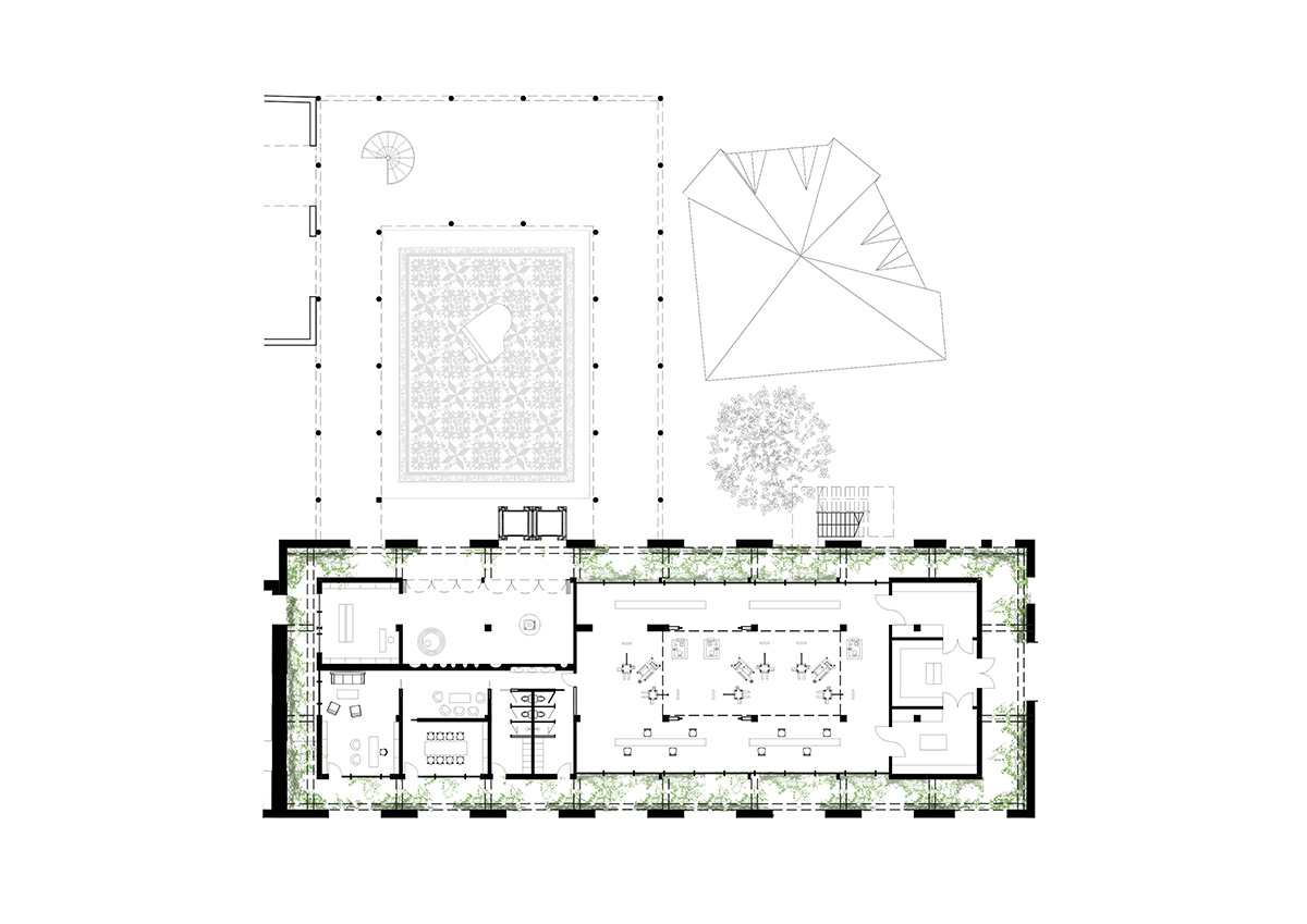 Mango Vinyl Hub winners transform Latvia&rsquo;s abandoned tin foil factory with cartoonist transit tubes