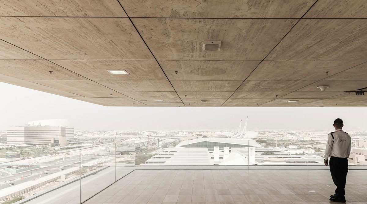 New photographs of OMA’s Qatar Foundation Headquarters revealed by Yueqi Jazzy Li