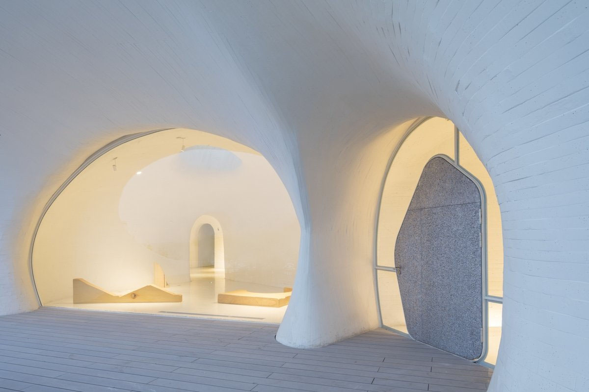OPEN Architecture's cave-like UCCA Dune Art Museum released in new photographs