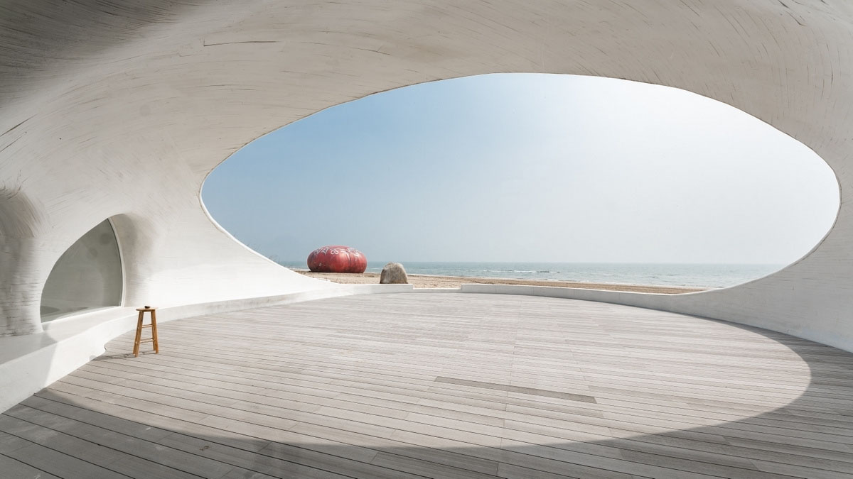 OPEN Architecture's cave-like UCCA Dune Art Museum released in new photographs