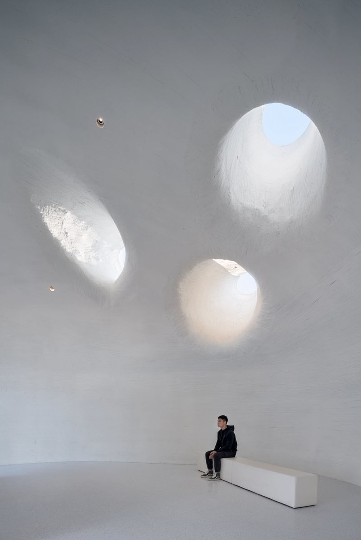 OPEN Architecture's cave-like UCCA Dune Art Museum released in new photographs