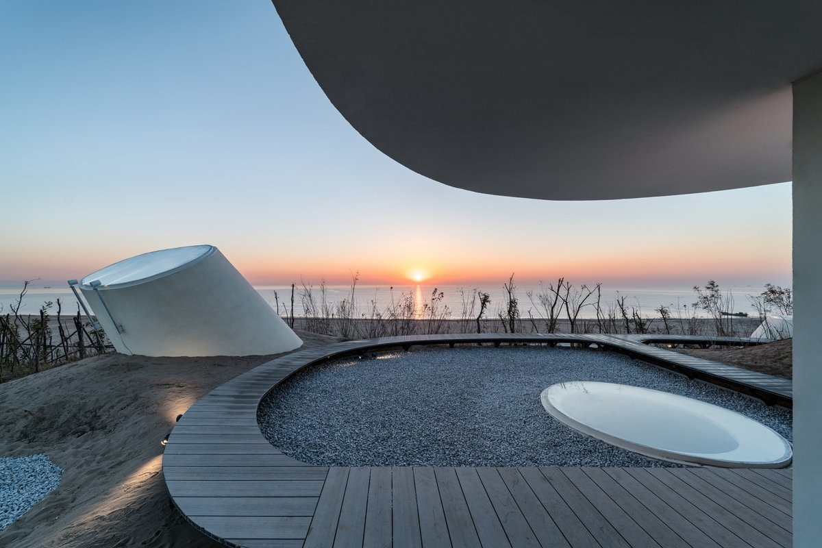 OPEN Architecture's cave-like UCCA Dune Art Museum released in new photographs