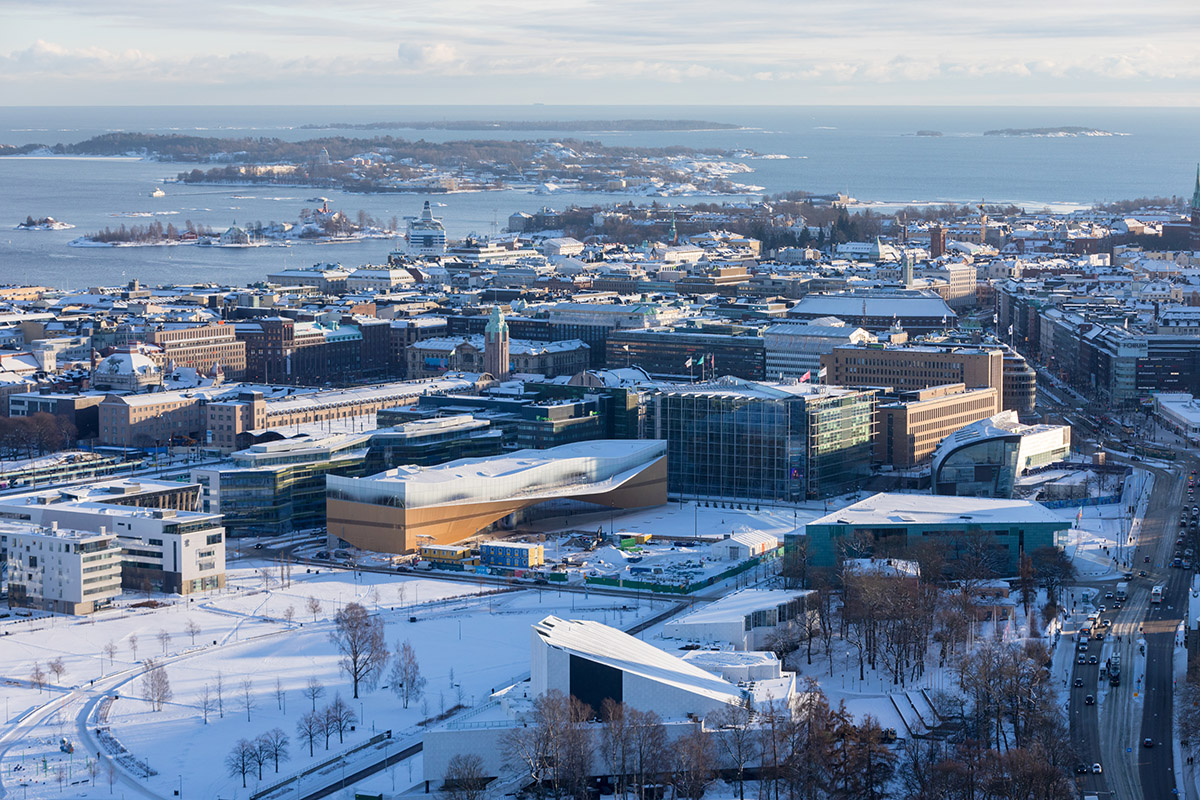 ALA Architects' bridge-like Oodi Helsinki Central Library attracted one million visitors