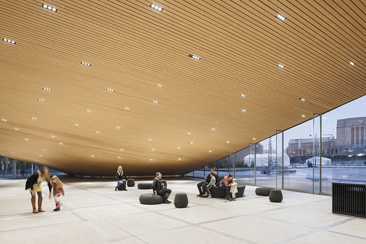 ALA Architects' bridge-like Oodi Helsinki Central Library attracted one million visitors