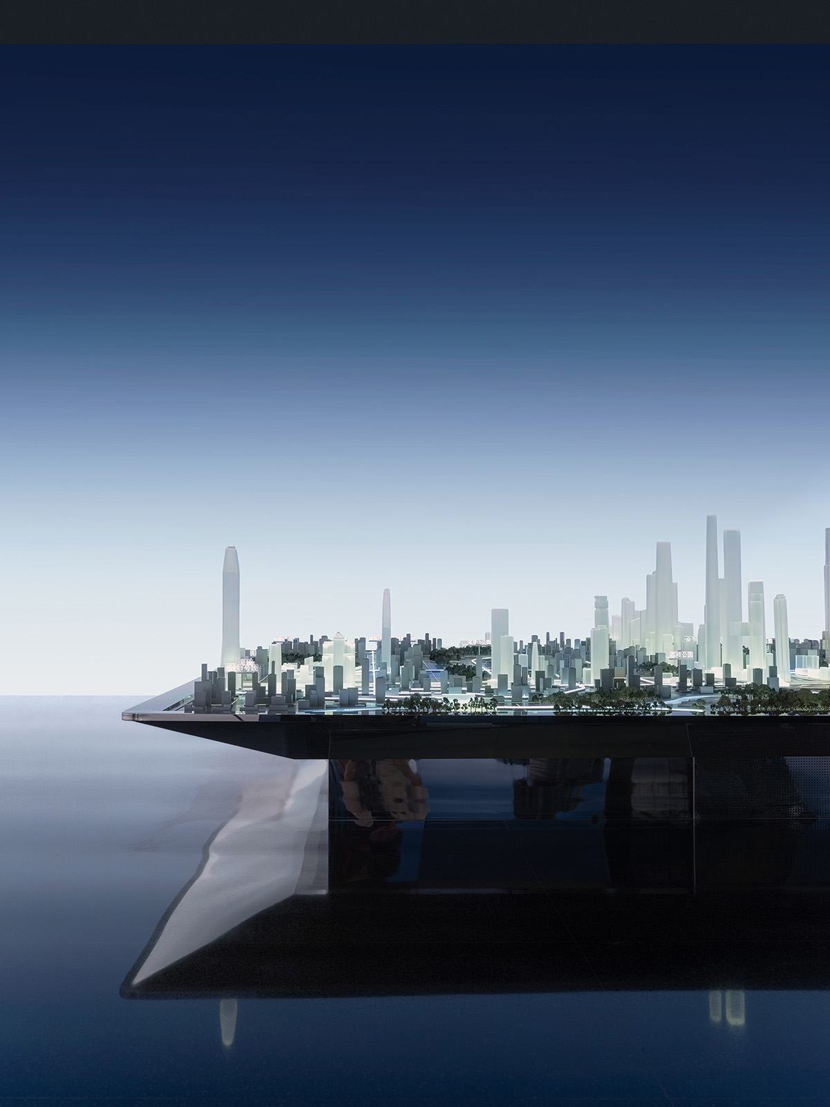 Various Associates completes exhibition center with golden façade in Shenzhen