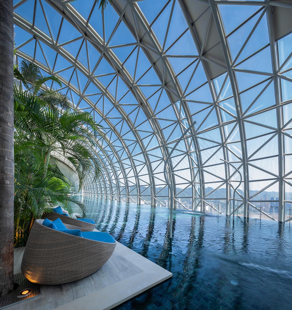 CL3 Architects combines Chinese motifs and crafts in interiors of Chongqing Raffles City complex