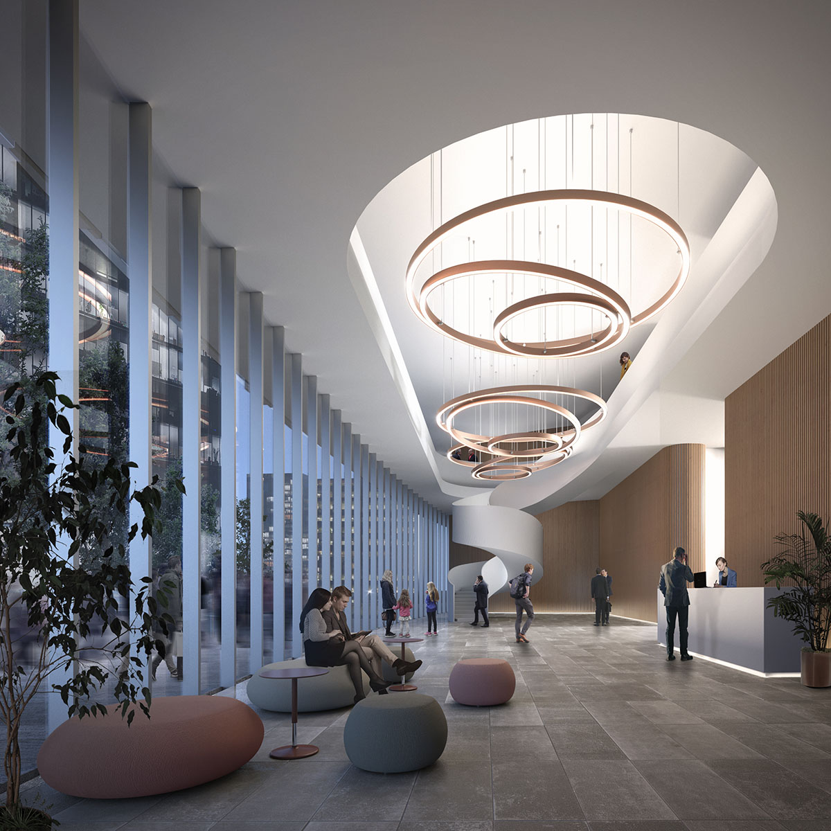 Mario Cucinella Architects unveils its new mixed-use tower with staggering green terraces in Tirana