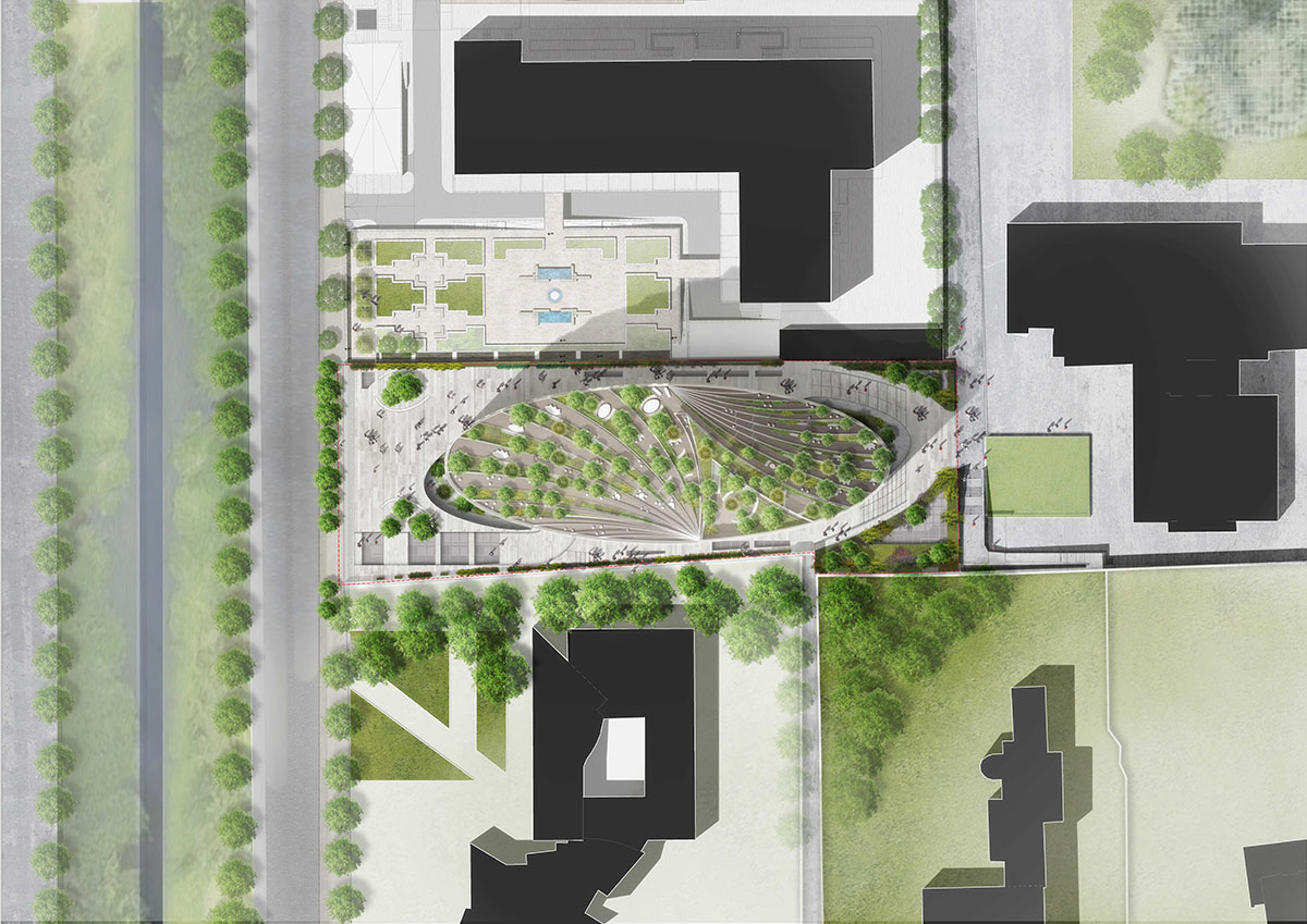 Mario Cucinella Architects unveils its new mixed-use tower with staggering green terraces in Tirana