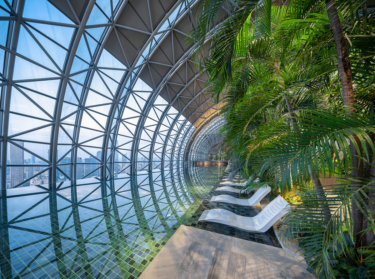 CL3 Architects combines Chinese motifs and crafts in interiors of Chongqing Raffles City complex