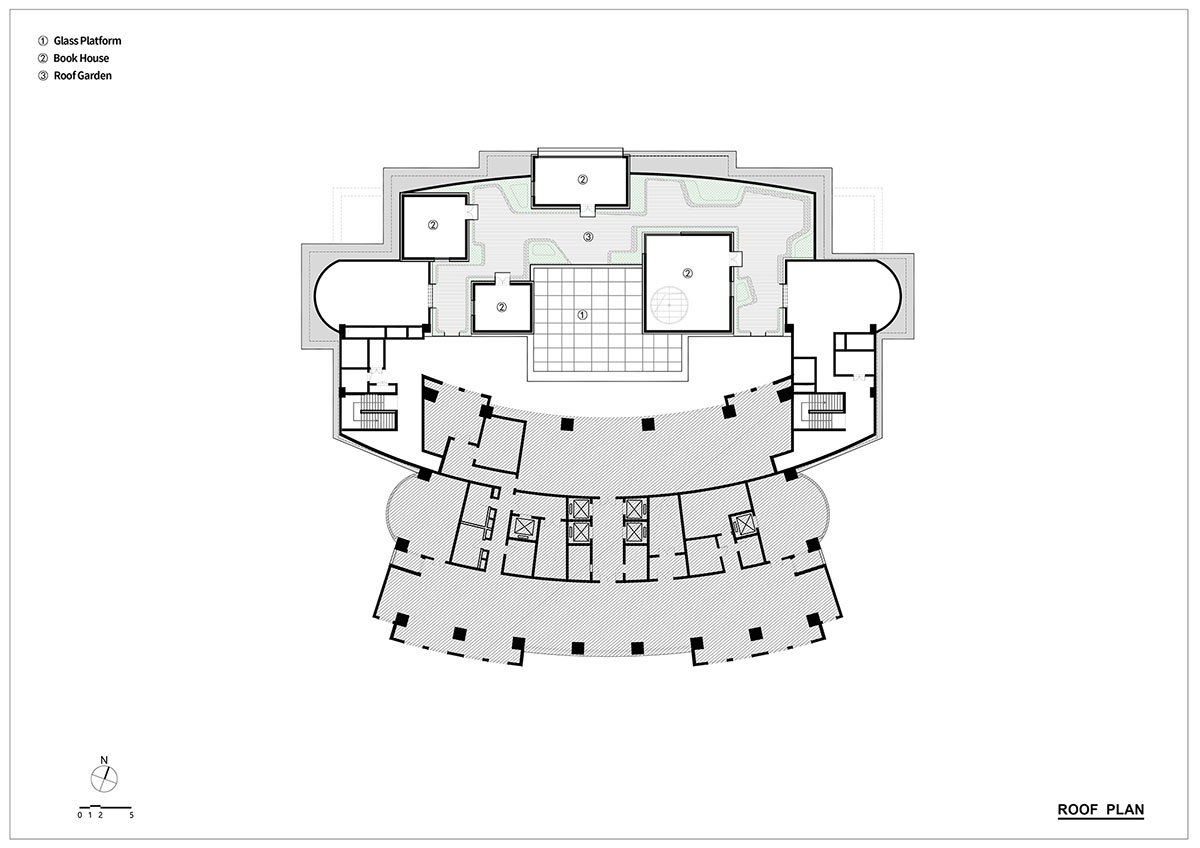 Shanghai Book City by Wutopia Lab clad in perforated metal panels giving a dazzling effect