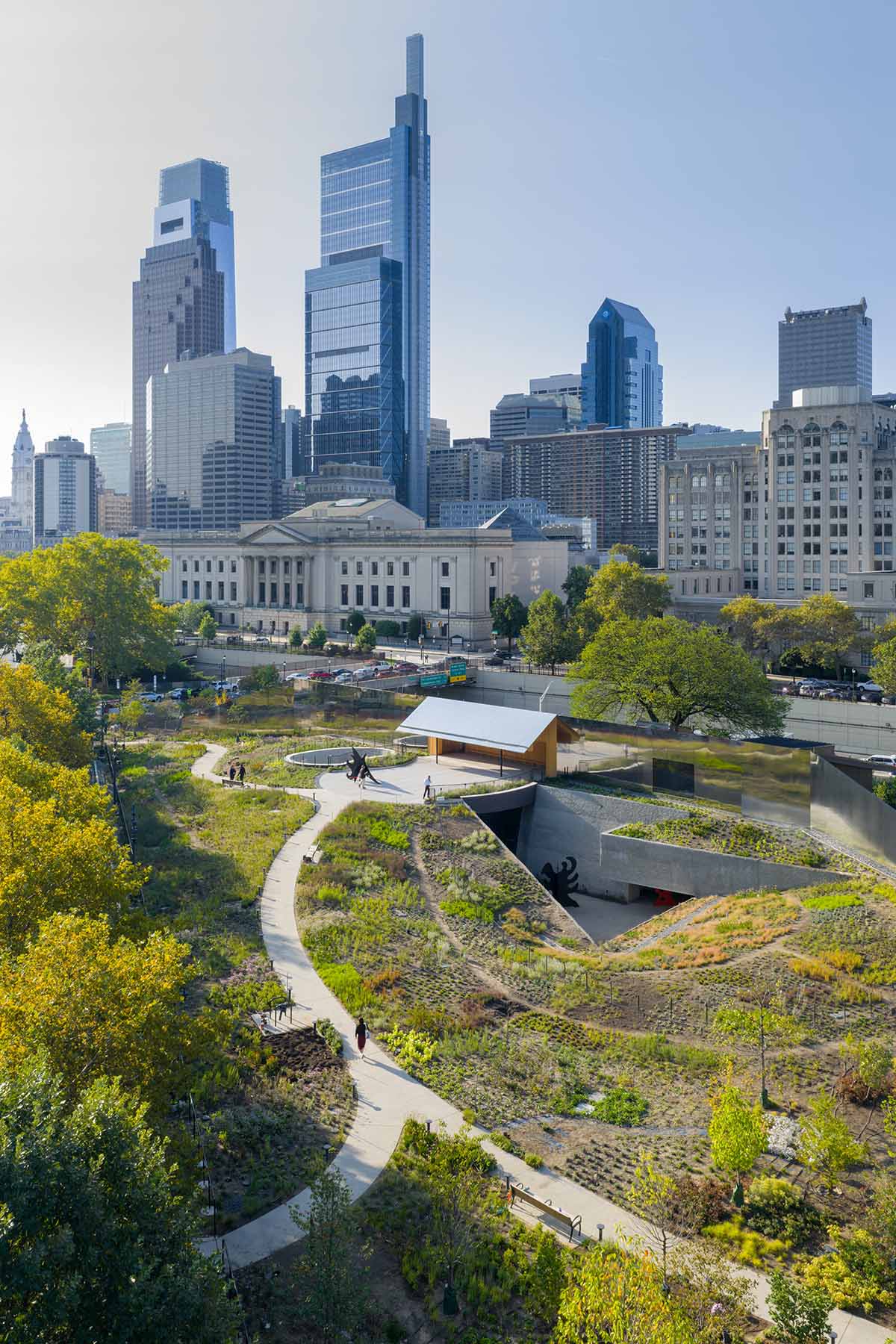 Herzog de & Meuron unveils Calder Gardens, a new artistic oasis in Philadelphia