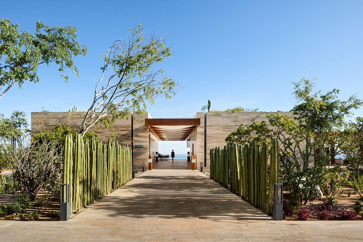 Sordo Madaleno Arquitectos completes hotel with warm materials and rotated volumes in Mexico