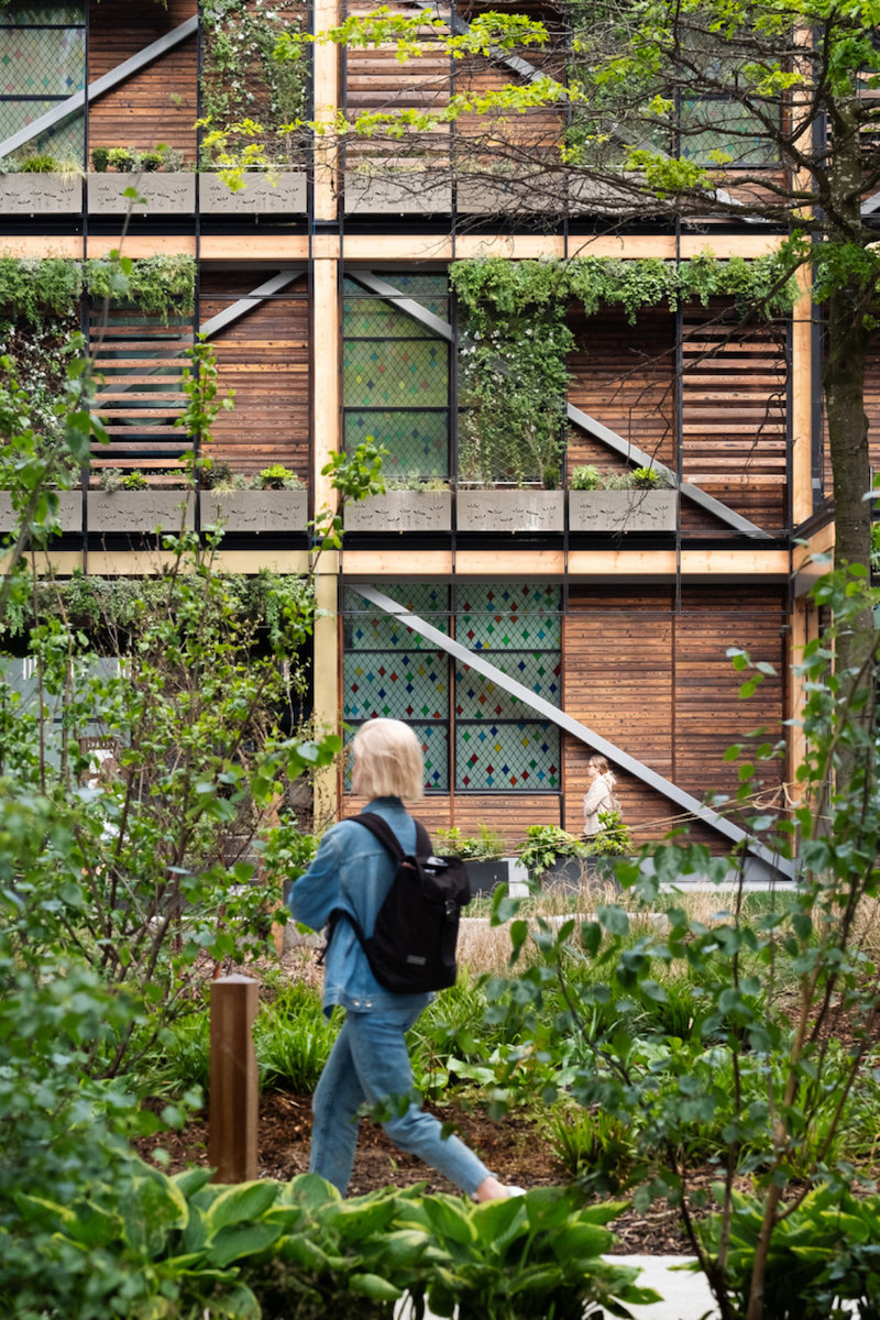 Experimental green in Manchester: Hardman Square Pavilion