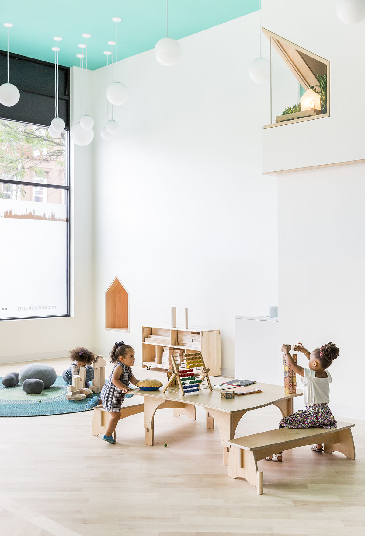 BAAO Architects and 4|MATIV Design Studio design home-like preschool and cultural center