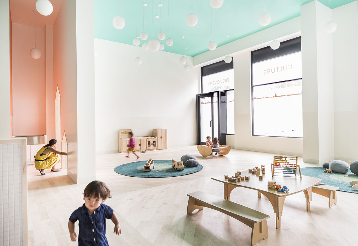 BAAO Architects and 4|MATIV Design Studio design home-like preschool and cultural center