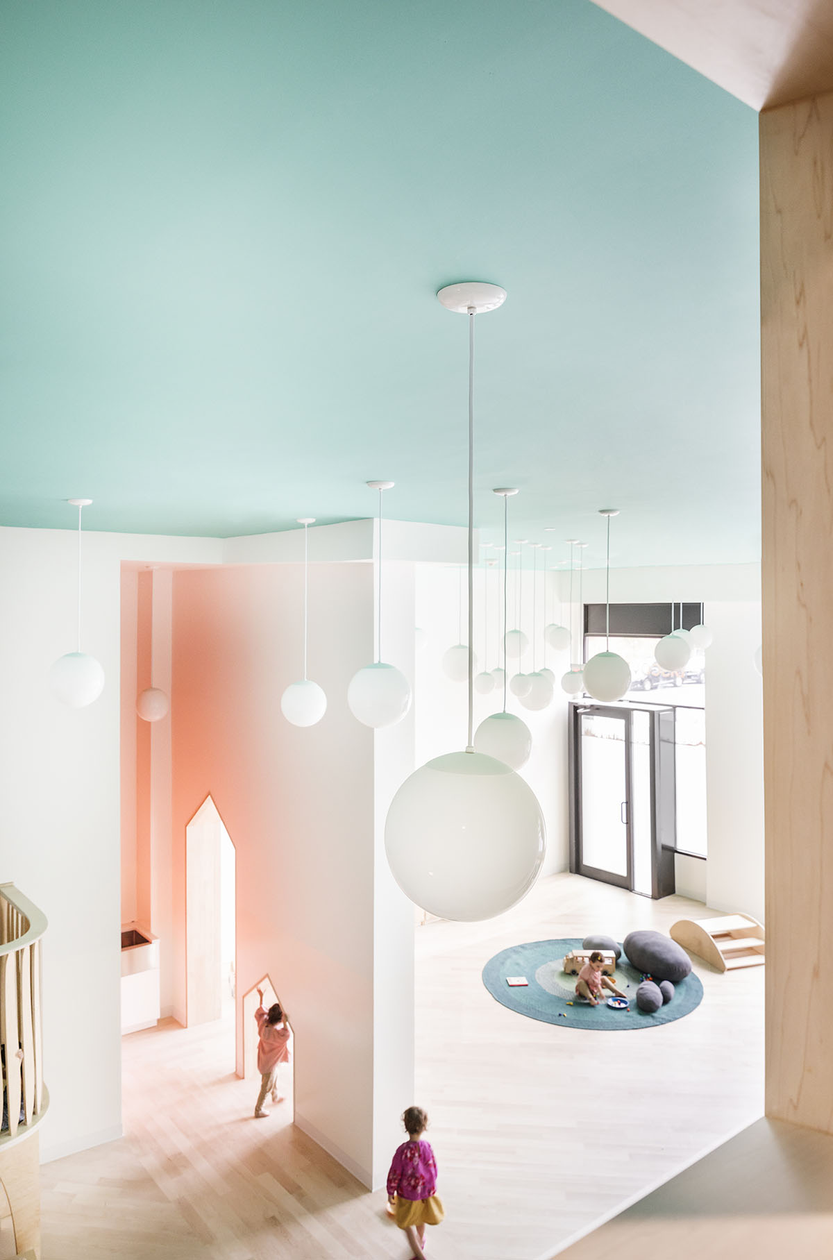 BAAO Architects and 4|MATIV Design Studio design home-like preschool and cultural center
