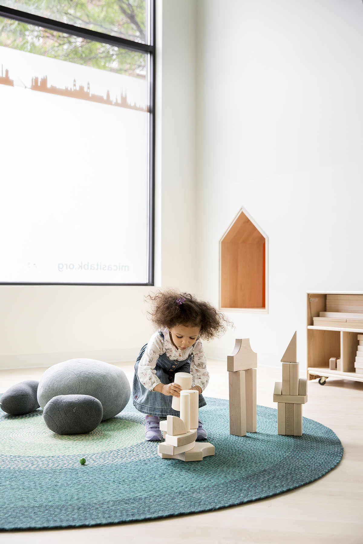 BAAO Architects and 4|MATIV Design Studio design home-like preschool and cultural center