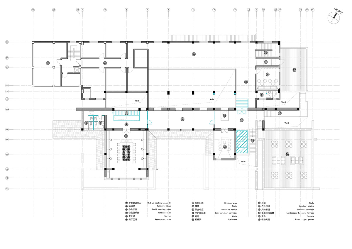 y.ad studio converts office building into a light-filled conference center in Kunshan